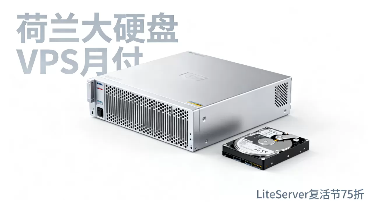 LiteServer复活节VPS75折优惠是真的吗？荷兰大硬盘VPS月付多少钱