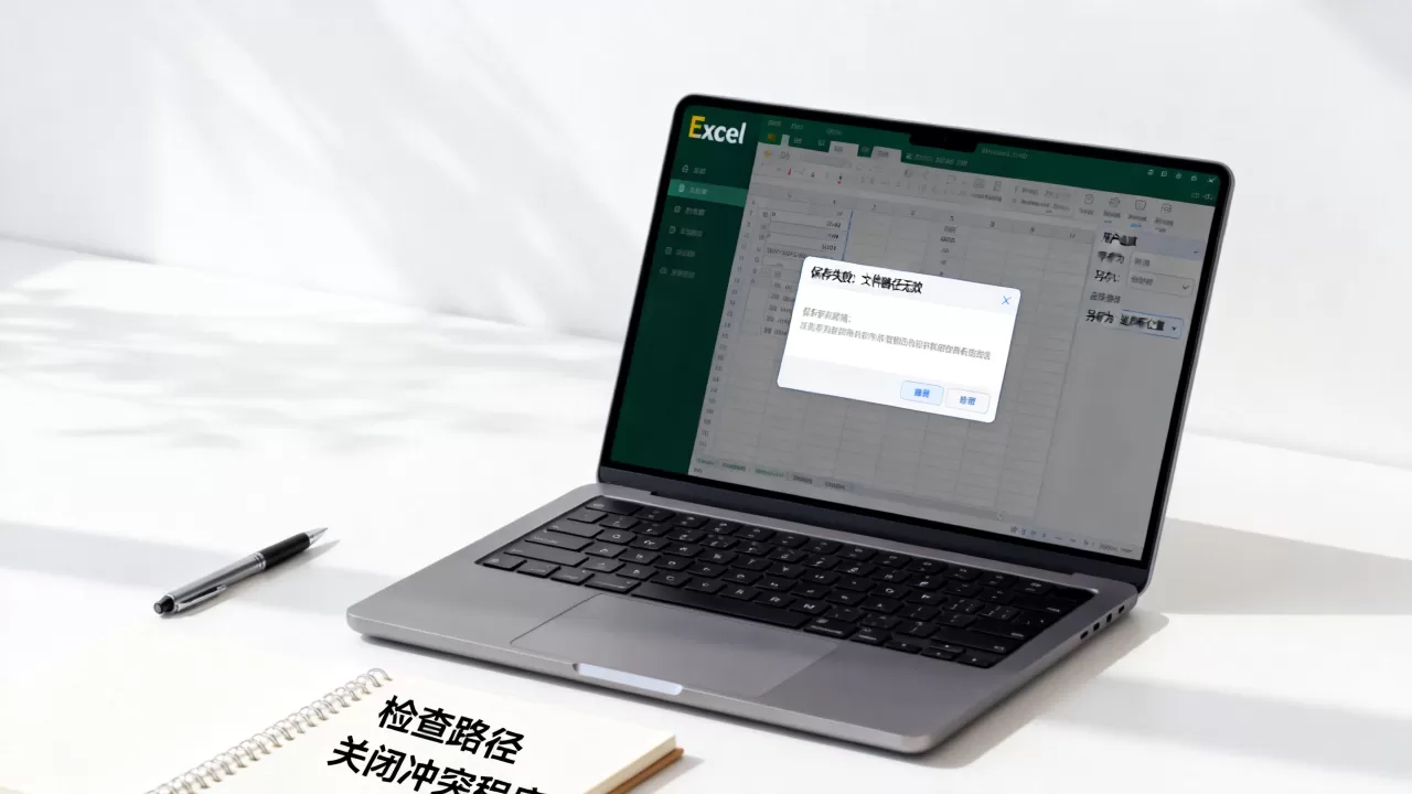 Excel保存报错怎么办？如何快速解决Excel文件无法保存问题