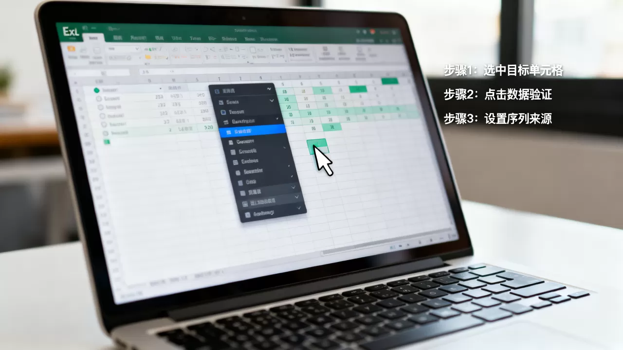 Excel文本如何下拉?excel下拉菜单怎么设置 Excel文本如何下拉?excel下拉菜单怎么设置
