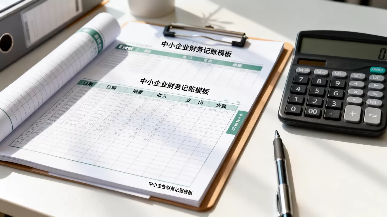 财务记账Excel怎么做?中小企业财务记账模板免费下载 财务记账Excel怎么做?中小企业财务记账模板免费下载