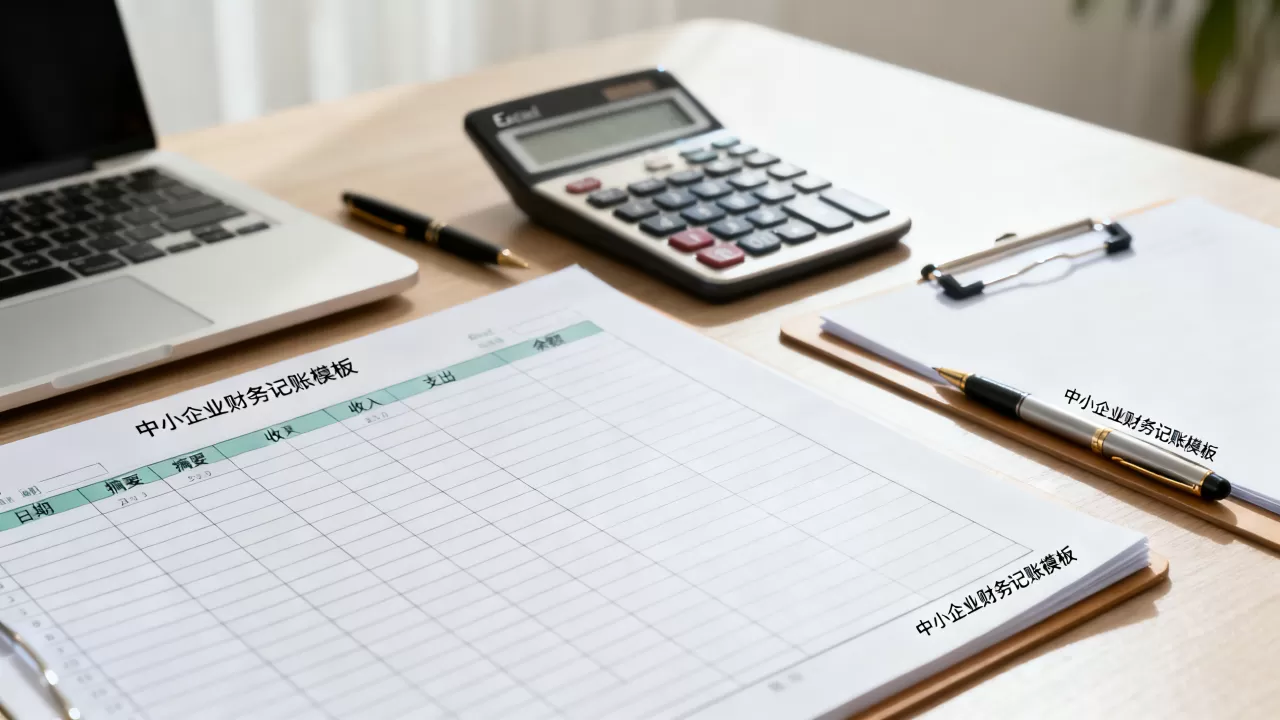 财务记账Excel怎么做?中小企业财务记账模板免费下载 财务记账Excel怎么做?中小企业财务记账模板免费下载