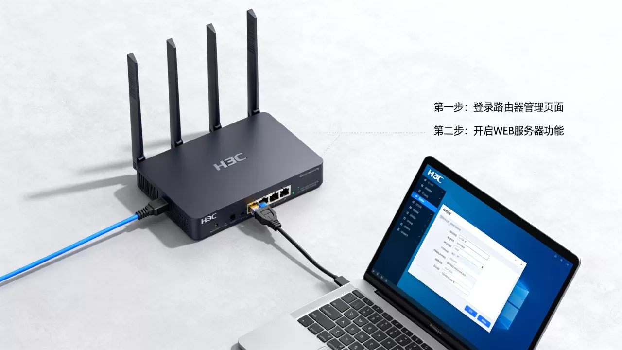 如何设置H3C路由器内部WEB服务器?路由器WEB服务器配置教程 如何设置H3C路由器内部WEB服务器?路由器WEB服务器配置教程