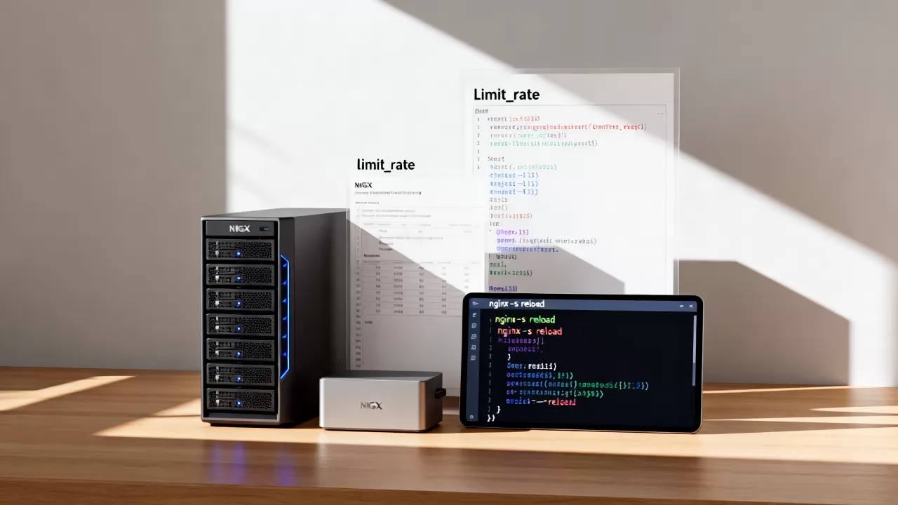 Nginx limit_rate限速怎么设置?nginx限制带宽每秒多少k Nginx limit_rate限速怎么设置?nginx限制带宽每秒多少k