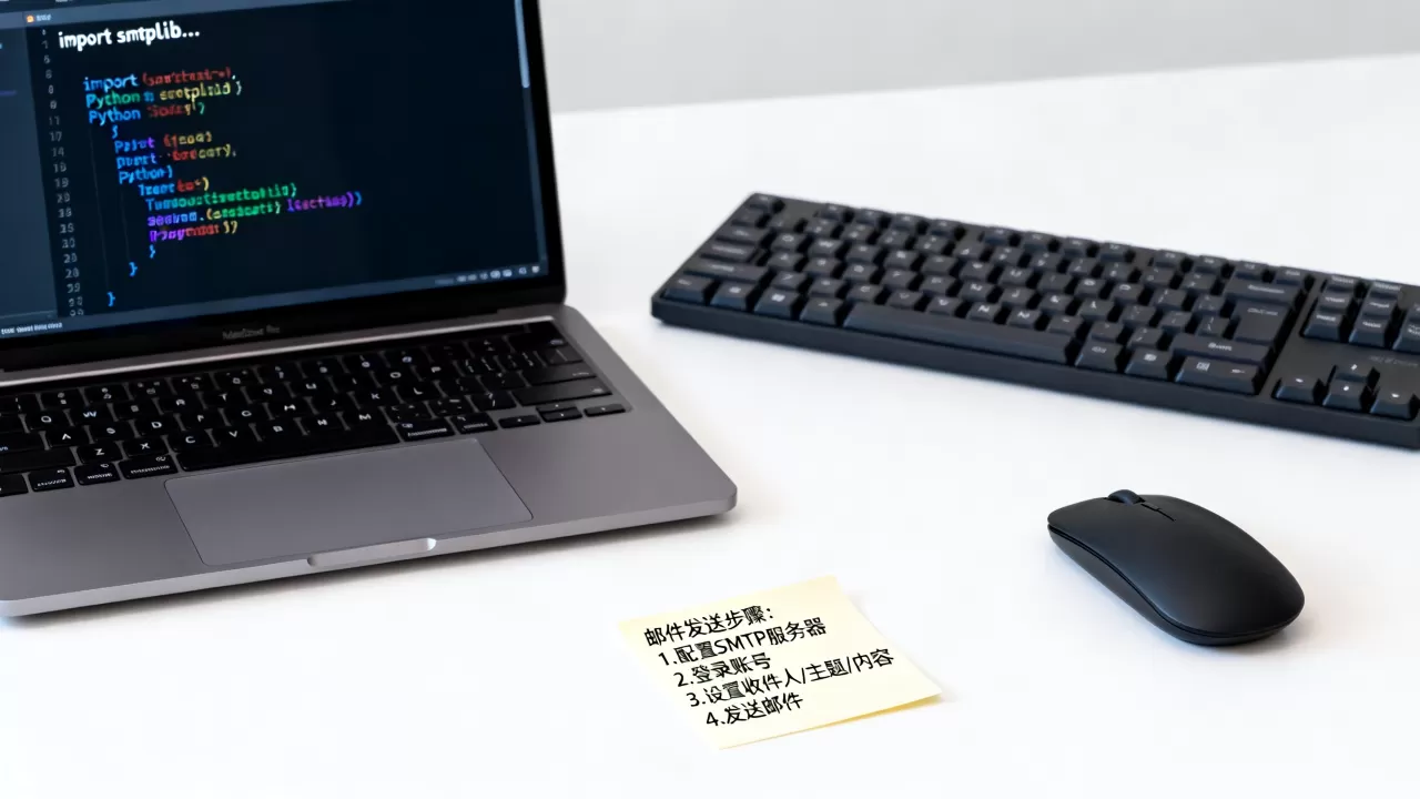 如何用Python实现邮件发送功能？python邮件发送代码