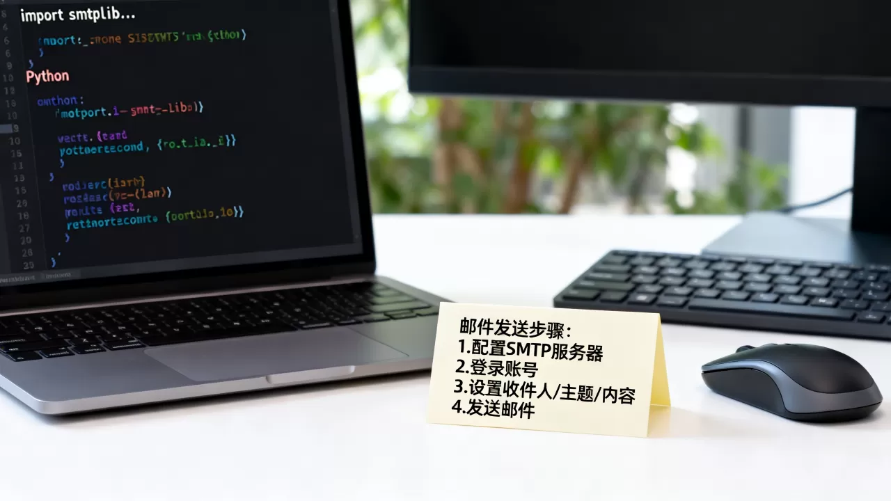 如何用Python实现邮件发送功能？python邮件发送代码