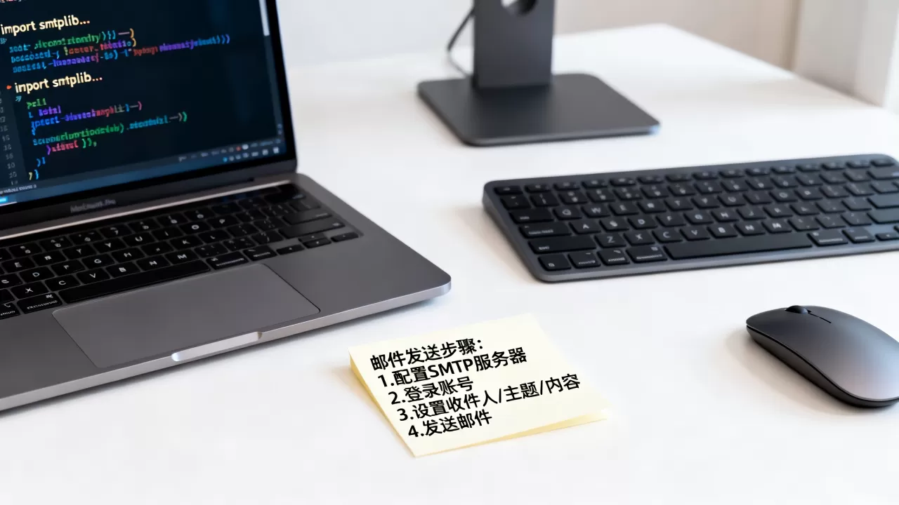 如何用Python实现邮件发送功能？python邮件发送代码