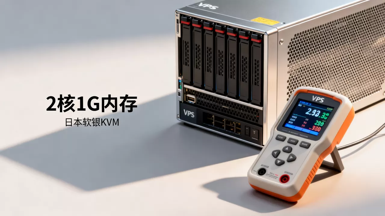 V.PS日本软银KVM VPS性能如何？2核1G内存评测