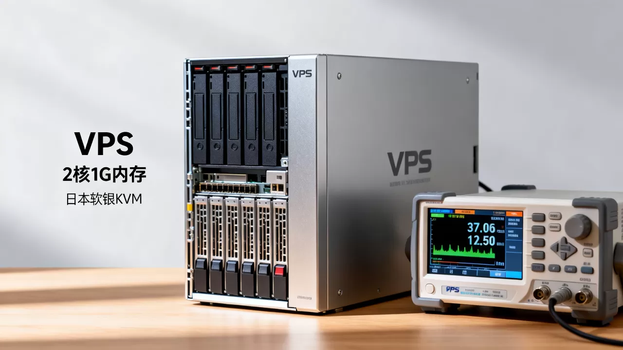V.PS日本软银KVM VPS性能如何？2核1G内存评测