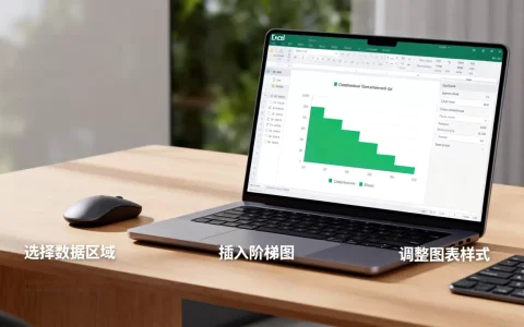 Excel阶梯图怎么做？阶梯图制作教程