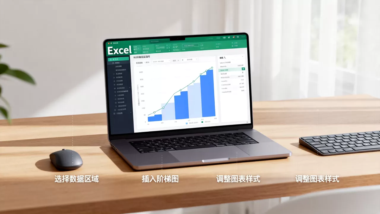 Excel阶梯图怎么做?阶梯图制作教程 Excel阶梯图怎么做?阶梯图制作教程