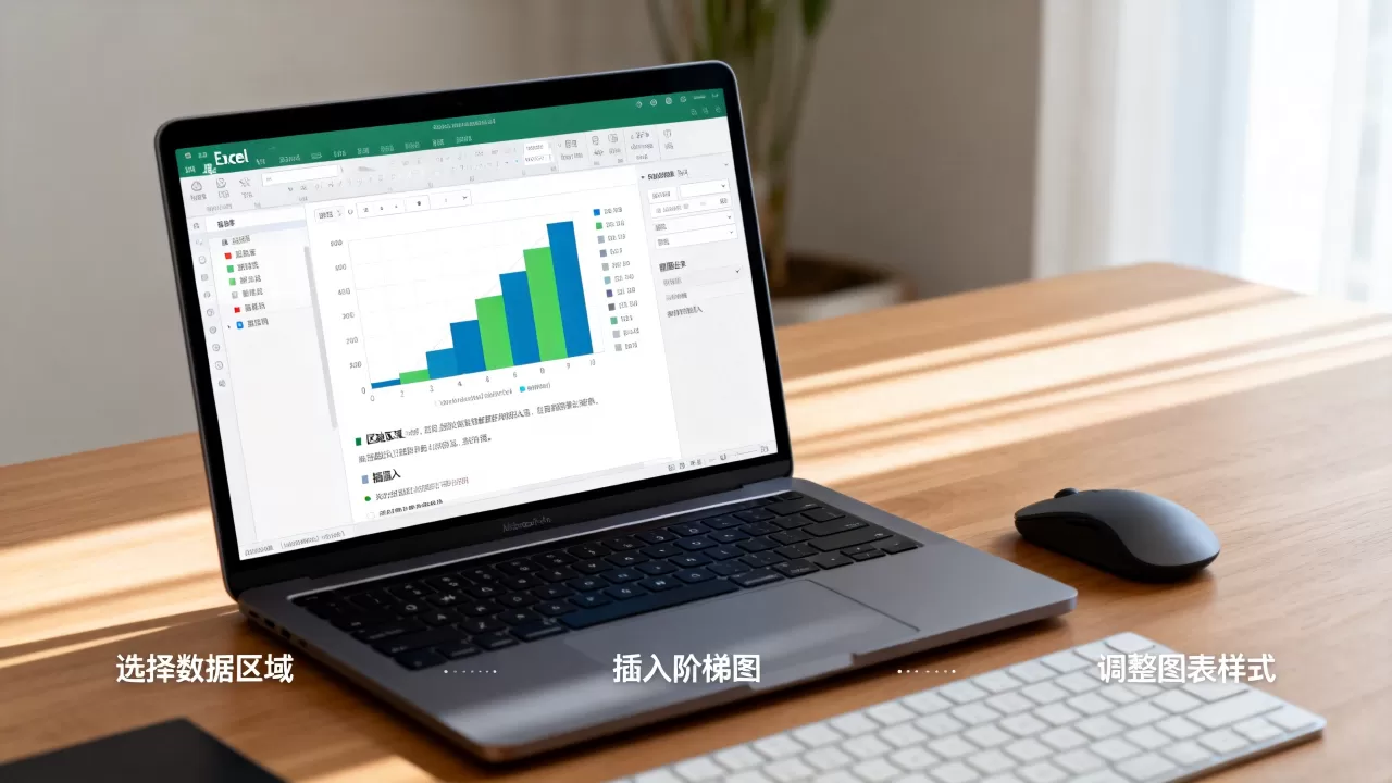 Excel阶梯图怎么做?阶梯图制作教程 Excel阶梯图怎么做?阶梯图制作教程