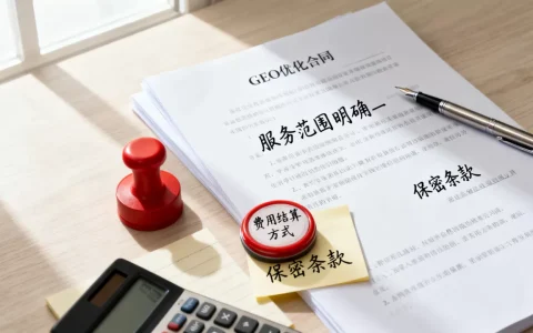 签GEO优化合同要注意什么？2026年GEO优化合同注意事项