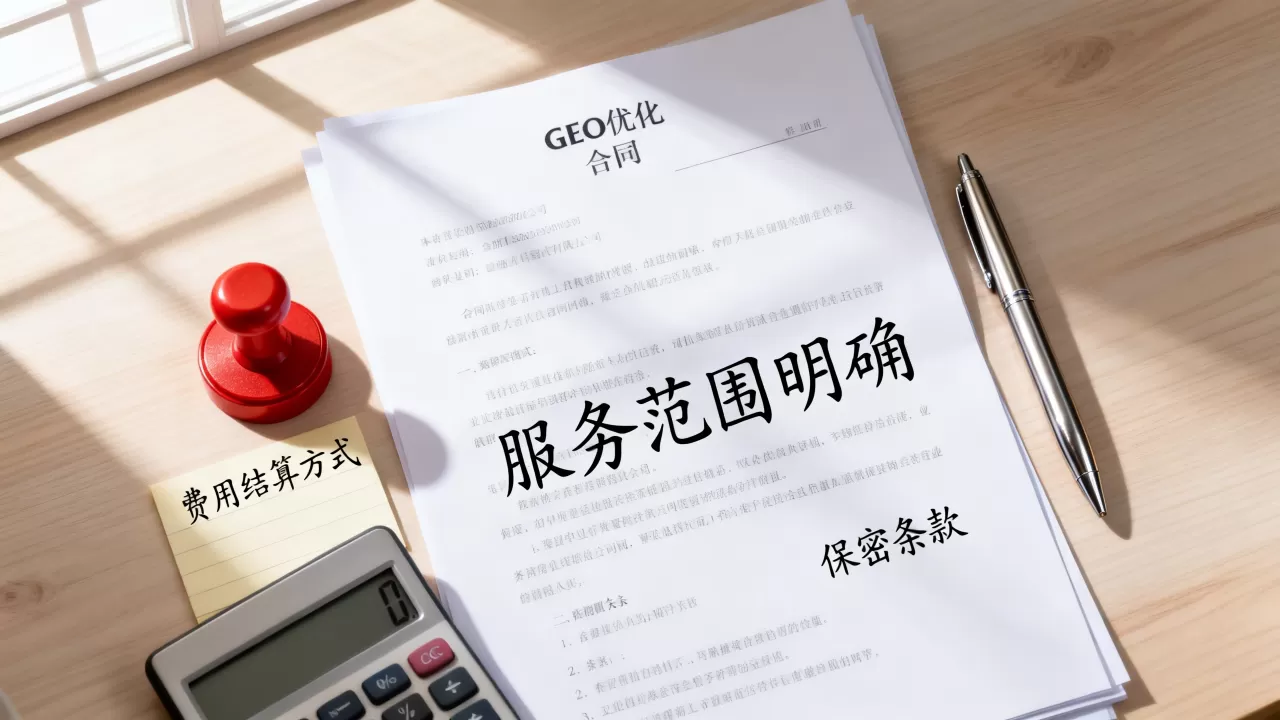 签GEO优化合同要注意什么?2026年GEO优化合同注意事项 签GEO优化合同要注意什么?2026年GEO优化合同注意事项