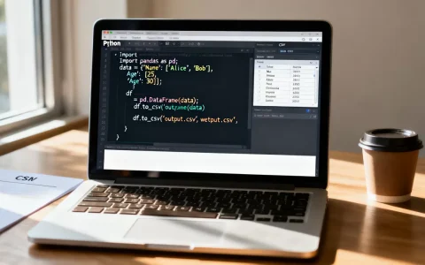 Python数据如何转CSV格式？python tocsv代码示例