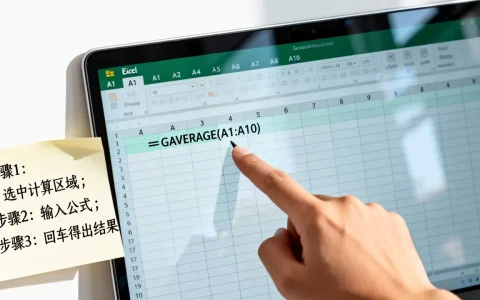 excel中average怎么用？average函数公式详解