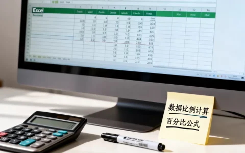 Excel数据比例怎么算？Excel表格百分比公式