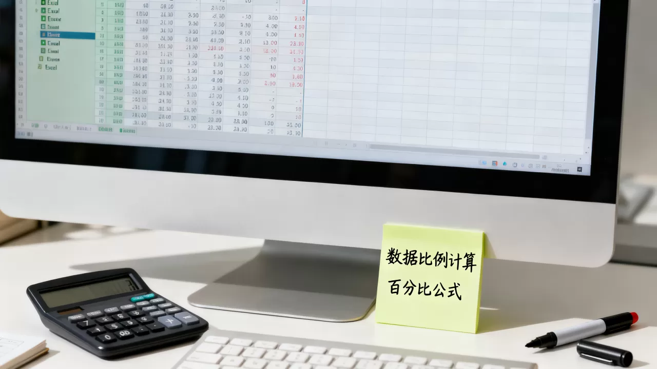 Excel数据比例怎么算?Excel表格百分比公式 Excel数据比例怎么算?Excel表格百分比公式