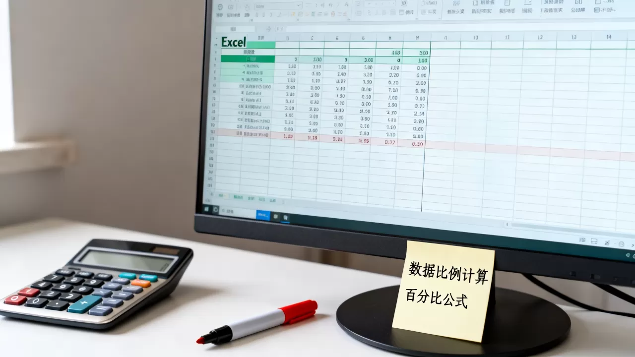 Excel数据比例怎么算?Excel表格百分比公式 Excel数据比例怎么算?Excel表格百分比公式