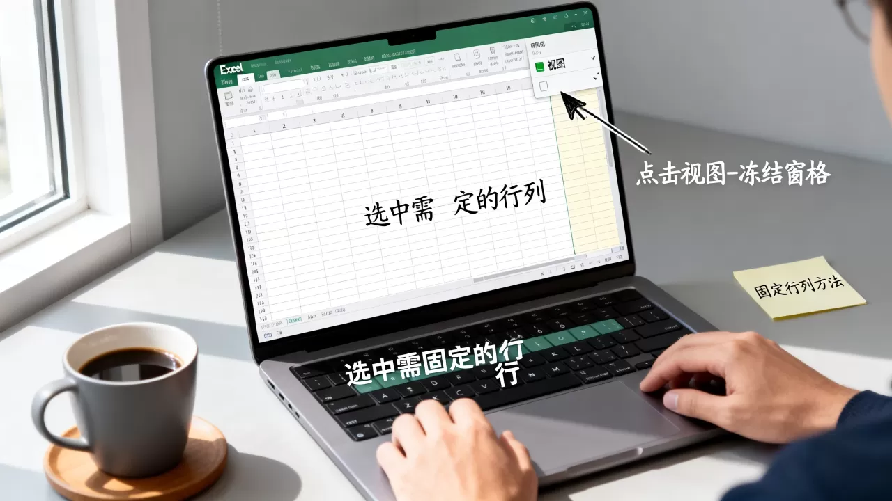 怎么锁定?Excel表格固定行列方法 怎么锁定?Excel表格固定行列方法