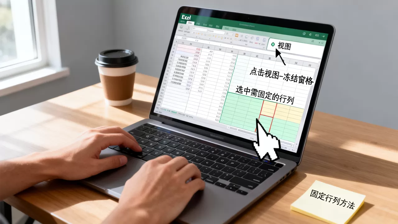 怎么锁定?Excel表格固定行列方法 怎么锁定?Excel表格固定行列方法