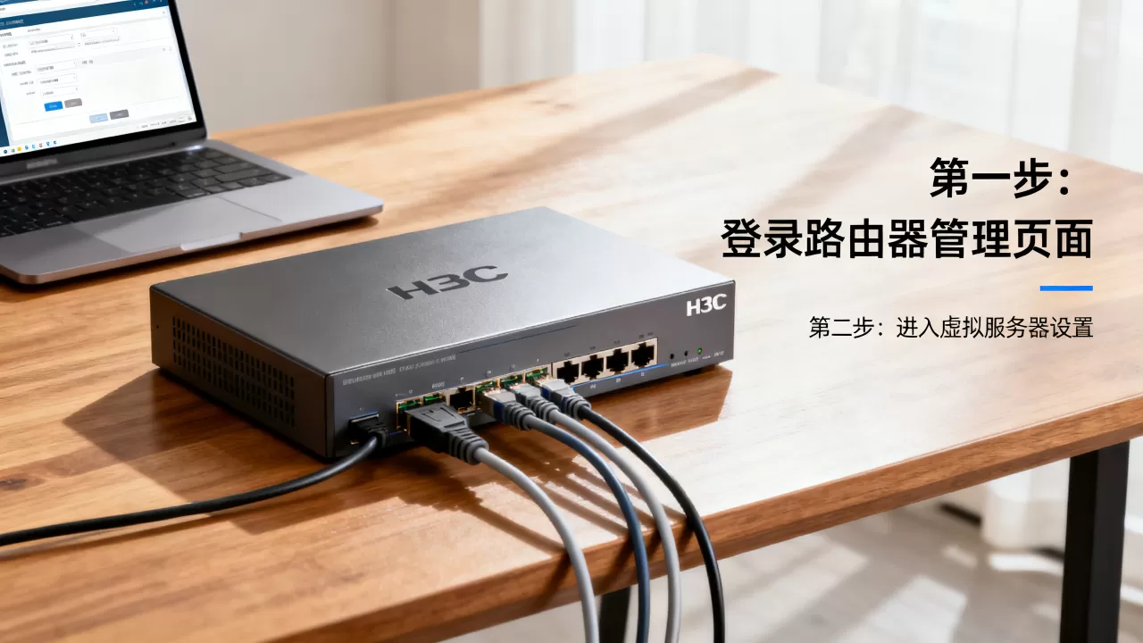 H3C路由器虚拟服务器怎么设置？路由器端口映射详细教程