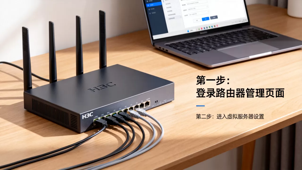 H3C路由器虚拟服务器怎么设置？路由器端口映射详细教程