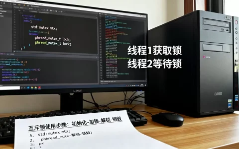 C++ mutex在Linux下怎么用？linux c++多线程互斥锁详解
