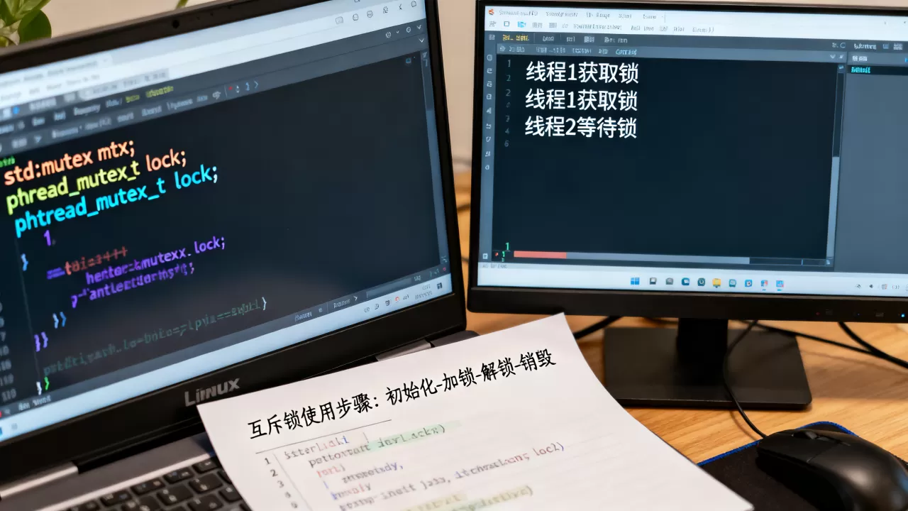 C++ mutex在Linux下怎么用?linux c++多线程互斥锁详解 C++ mutex在Linux下怎么用?linux c++多线程互斥锁详解