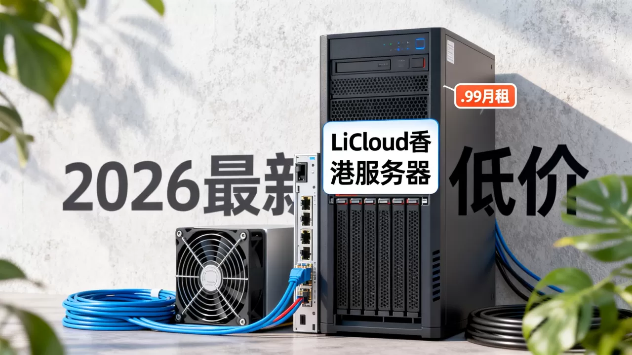 LiCloud香港服务器低至.99月租值得买吗?2026最新低价服务器推荐 LiCloud香港服务器低至.99月租值得买吗?2026最新低价服务器推荐