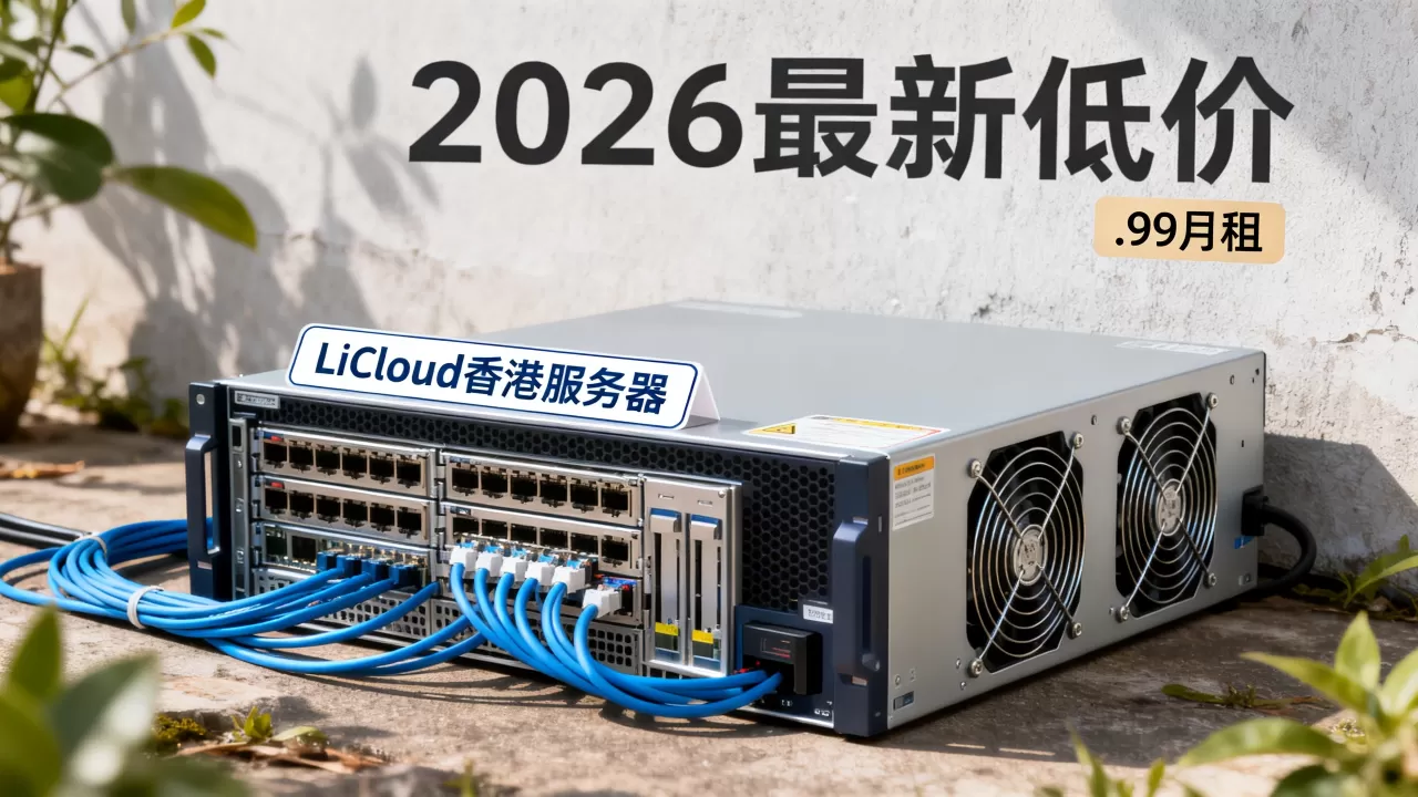 LiCloud香港服务器低至.99月租值得买吗?2026最新低价服务器推荐 LiCloud香港服务器低至.99月租值得买吗?2026最新低价服务器推荐
