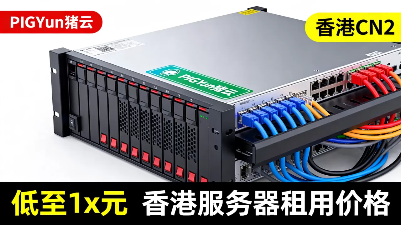 PIGYun猪云香港CN2低至1x元值得买吗，香港服务器租用价格