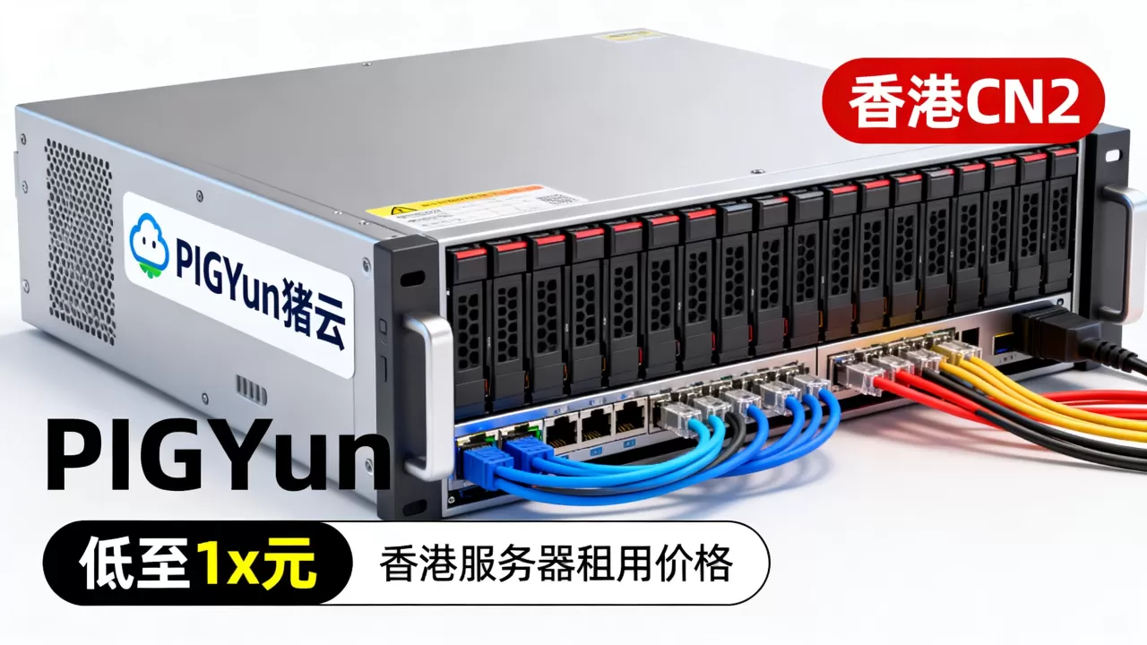 PIGYun猪云香港CN2低至1x元值得买吗，香港服务器租用价格