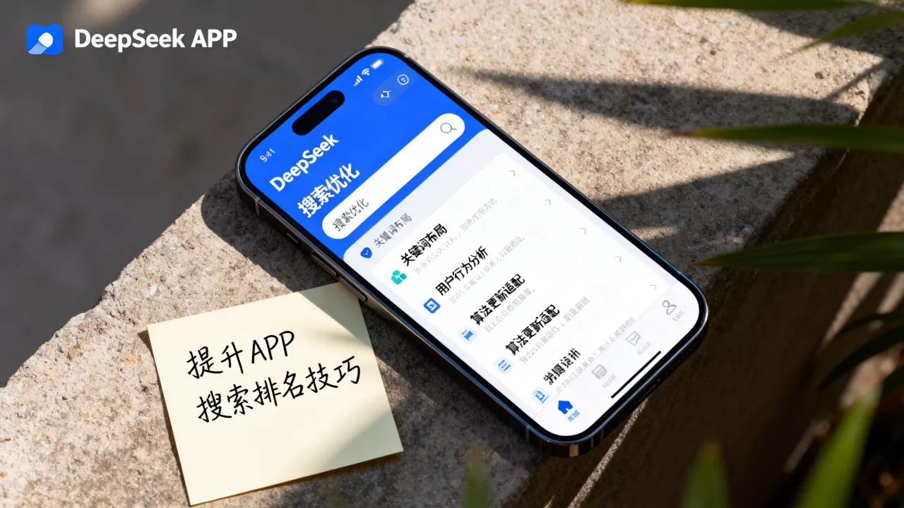DeepSeek APP搜索优化最新怎么玩?如何提升APP搜索排名 DeepSeek APP搜索优化最新怎么玩?如何提升APP搜索排名