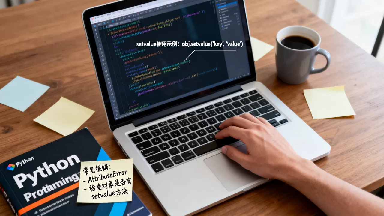 python setvalue怎么用?python setvalue设置值报错怎么解决 python setvalue怎么用?python setvalue设置值报错怎么解决