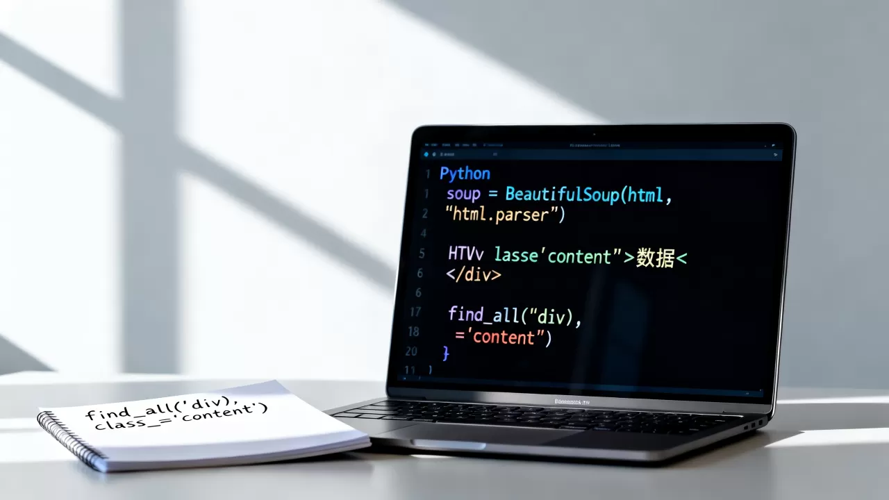 python soupparser怎么用？python解析html标签提取数据
