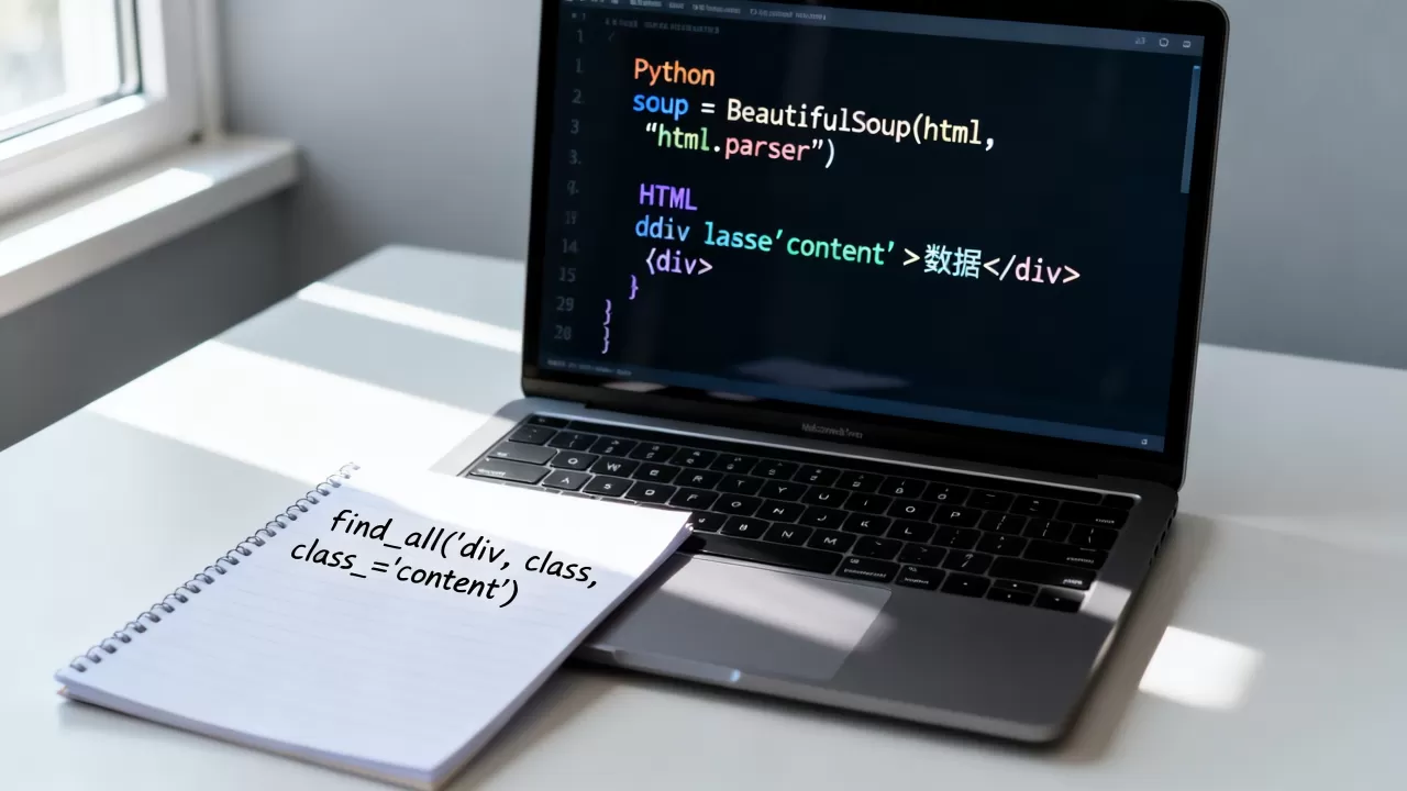 python soupparser怎么用？python解析html标签提取数据