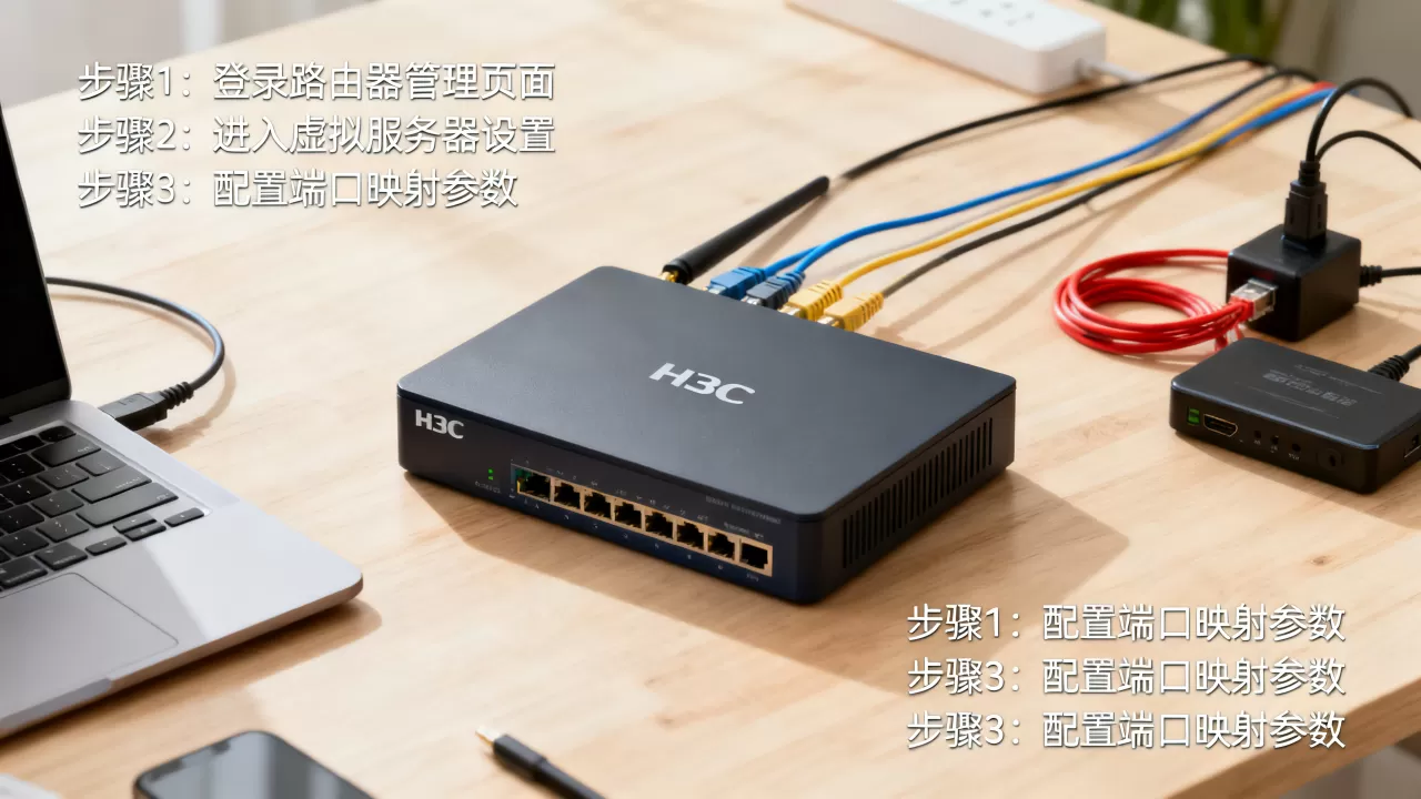 H3C路由器虚拟服务器怎么设置?H3C路由器端口映射详细教程 H3C路由器虚拟服务器怎么设置?H3C路由器端口映射详细教程