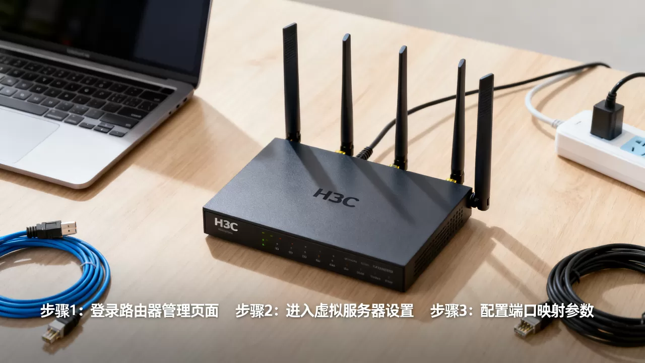 H3C路由器虚拟服务器怎么设置?H3C路由器端口映射详细教程 H3C路由器虚拟服务器怎么设置?H3C路由器端口映射详细教程