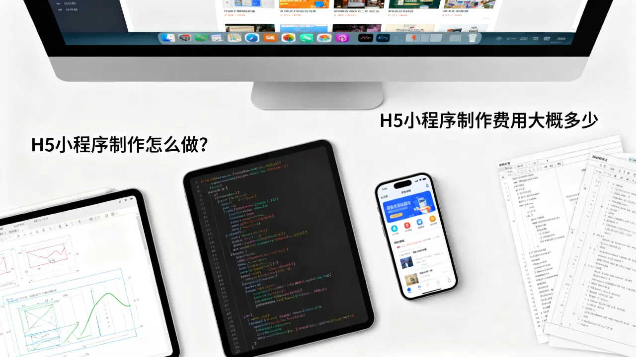 H5小程序制作怎么做？H5小程序制作费用大概多少
