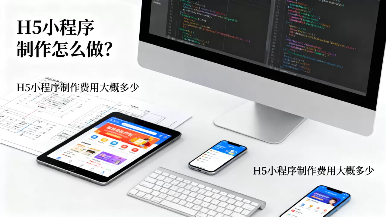 H5小程序制作怎么做？H5小程序制作费用大概多少