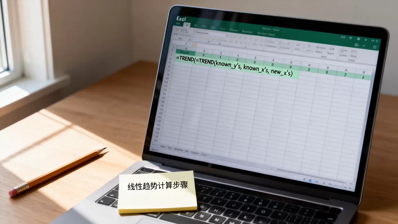 Excel线性趋势怎么算?excel线性趋势公式 Excel线性趋势怎么算?excel线性趋势公式