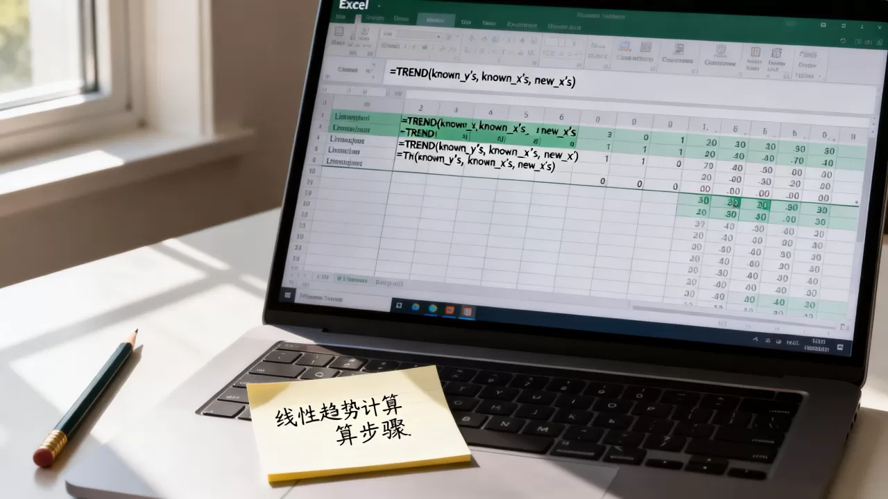 Excel线性趋势怎么算?excel线性趋势公式 Excel线性趋势怎么算?excel线性趋势公式