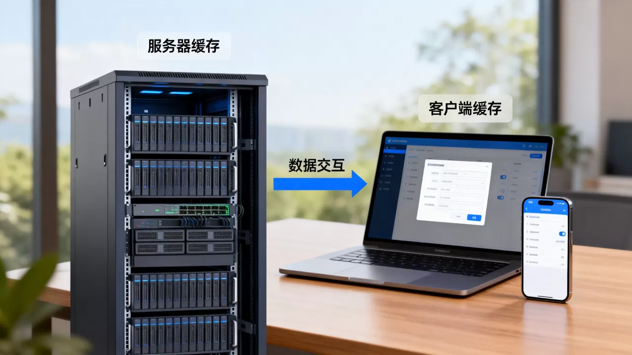 服务器缓存与客户端缓存有何区别？服务器缓存和客户端缓存的区别