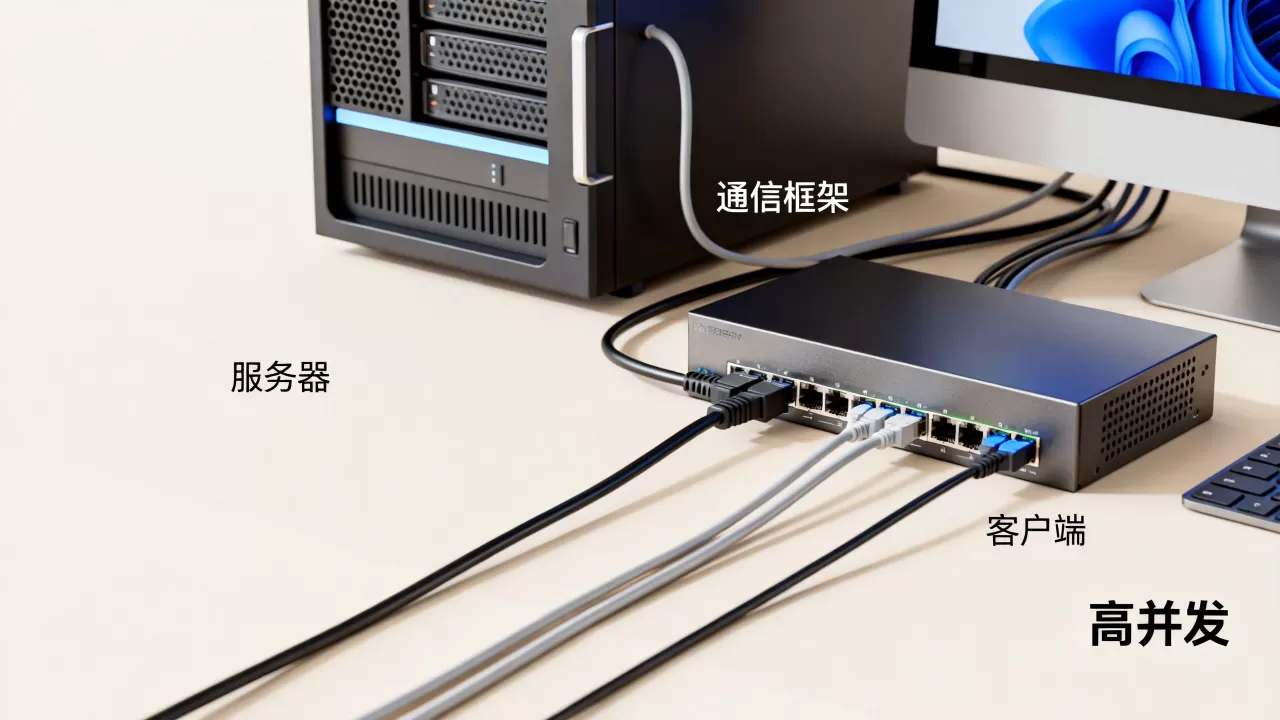 服务器和客户端通信框架是什么?如何搭建高并发通信架构 服务器和客户端通信框架是什么?如何搭建高并发通信架构