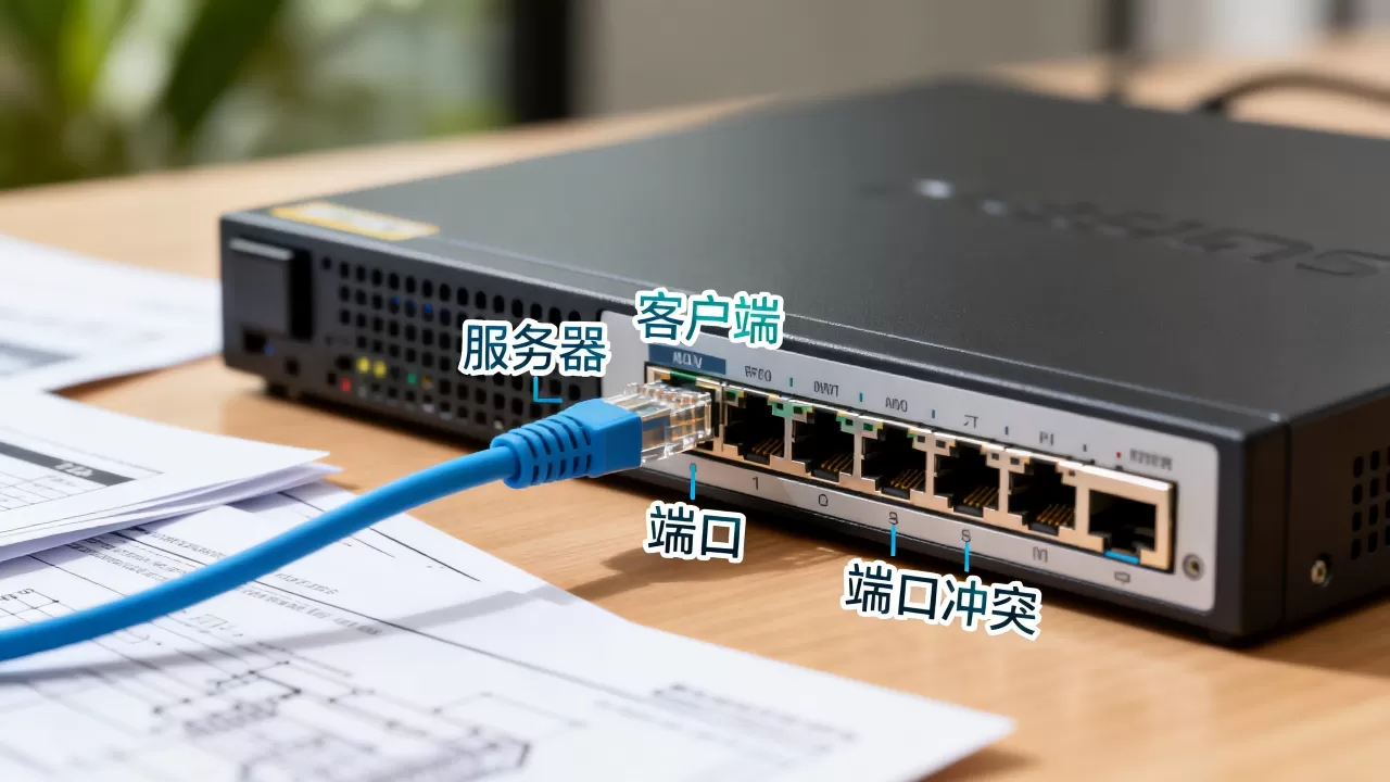 服务器和客户端端口一样能通吗?端口冲突怎么解决 服务器和客户端端口一样能通吗?端口冲突怎么解决