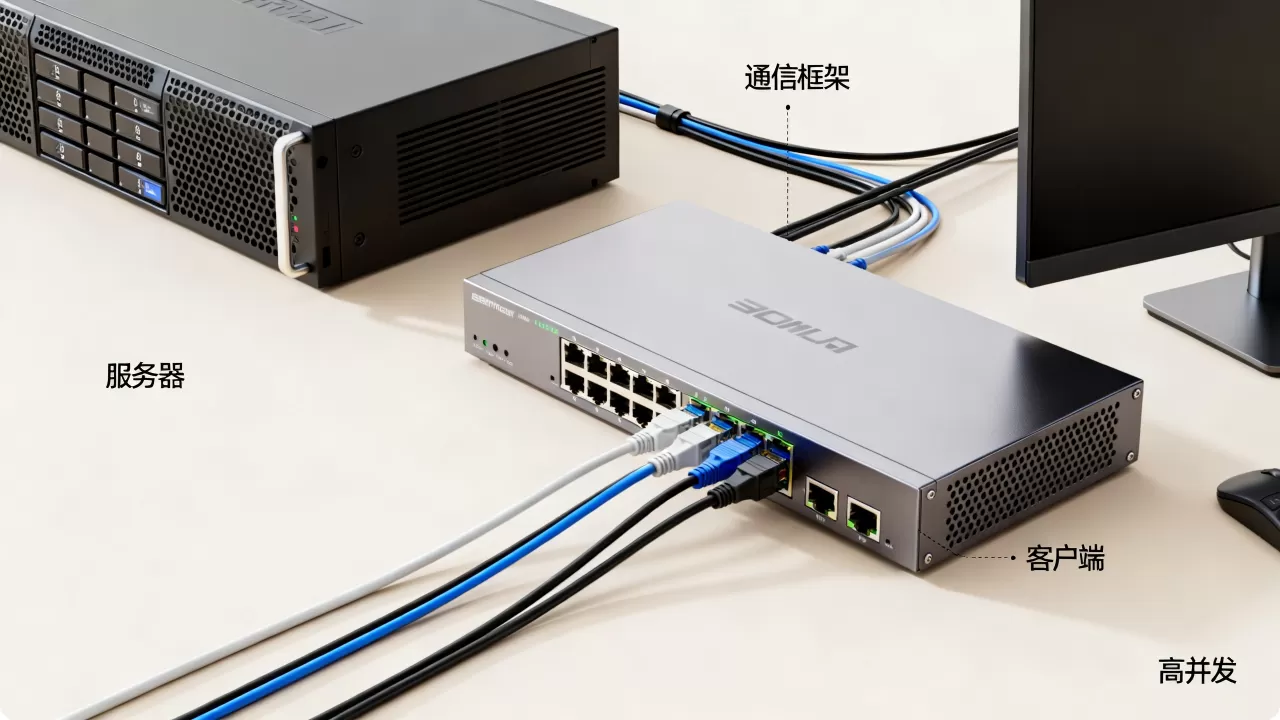 服务器和客户端通信框架是什么?如何搭建高并发通信架构 服务器和客户端通信框架是什么?如何搭建高并发通信架构