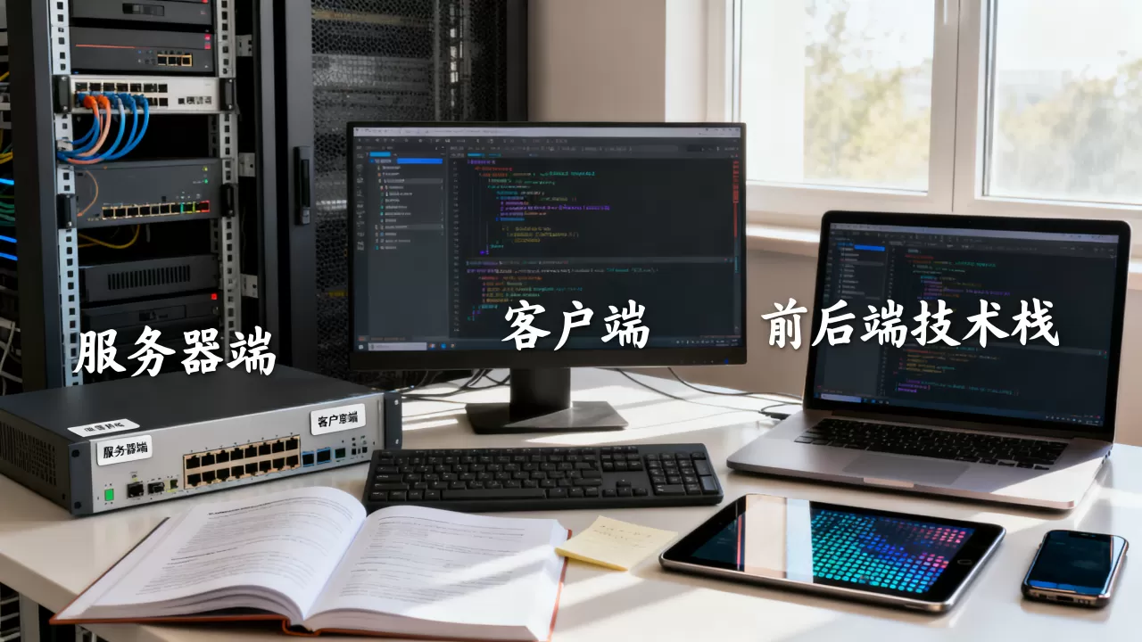 服务器端与客户端开发区别是什么？前后端开发技术栈有哪些
