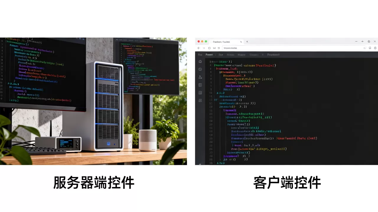 什么是服务器端控件和客户端控件?前端开发中服务器控件和客户端控件区别 什么是服务器端控件和客户端控件?前端开发中服务器控件和客户端控件区别