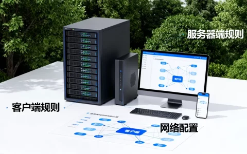 服务器端与客户端专用规则有何区别？网络规则配置详解