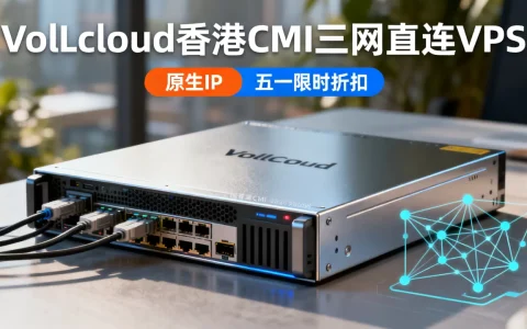 VoLLcloud香港CMI三网直连VPS五一折扣力度大吗？香港VPS推荐原生IP
